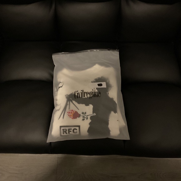 Civil Regime x Edward Scissorhands Collab Oversized Tee Size Large - Picture 4 of 4